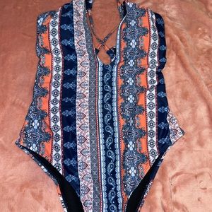 one piece bathing suit